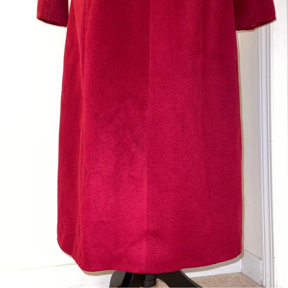 DARK READ VINTAGE LONG COAT - Picture 6 of 14